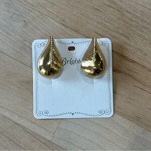 Brighton Nile Gold Drop Earrings